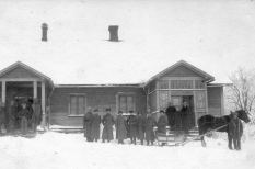 Odzienas pagasta "Rušēni" Pirmā pasaules kara laikā, 1915-1917, Foto no www.zudusilatvija.lv 